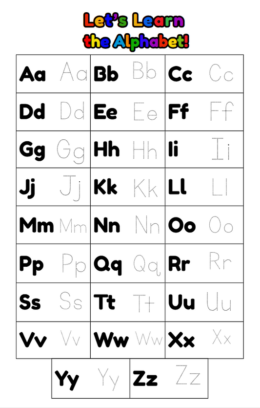 My First ABC EBook 2025